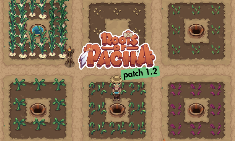 Roots of Pacha: zapowiedź zawartości patcha 1.2! | Łatwiejsze nawadnianie | Szkoła | Dzieci